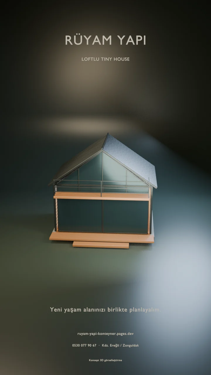Tiny house tasarım fikri